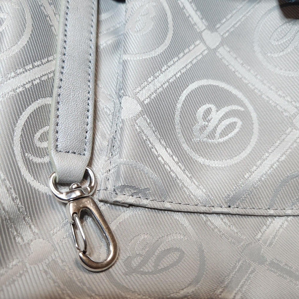 **Brighton MONROE CROC Emboss Leather Satchel Purse Handbag - Picture 12 of 13